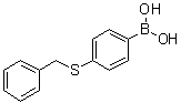 [4-(Benzylthio)phenyl]boronic acid molecular structure (CAS 1005207-32-8)
