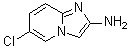 structure of CAS# 1005785-45-4, 6-Chloroimidazo[1,2-a]pyridin-2-amine