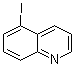structure of CAS# 1006-50-4, 5-碘喹啉