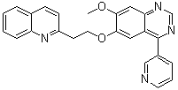 CAS # 1006890-01-2, 7-Methoxy-4-(pyridin-3-yl)-6-[2-(quinolin-2-yl)ethoxy]quinazoline