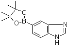 structure of CAS# 1007206-54-3, 1H-苯并咪唑-5-硼酸频哪醇酯
