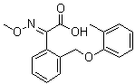 (alphaE)-alpha-(Methoxyimino)-2-[(2-methylphenoxy)methyl]benzeneacetic acid molecular structure (CAS 1007364-30-8)