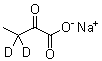 CAS # 1007476-82-5, 2-Oxobutanoic-3,3-d<sub>2</sub> acid sodium salt (1:1)