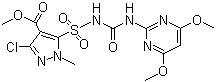 structure of CAS# 100784-20-1, 氯吡嘧磺隆