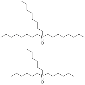 structure of CAS# 100786-00-3, 三-n-己基膦氧化物/三-n-辛基膦氧化物