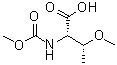 CAS # 1007881-21-1, N-(Methoxycarbonyl)-O-methyl-L-threonine, (2S,3R)-3-methoxy-2-(methoxycarbonylamino)butanoic acid