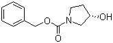 structure of CAS# 100858-32-0, (S)-(+)-1-Cbz-3-pyrrolidinol