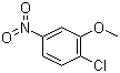 structure of CAS# 1009-36-5, 2-氯-5-硝基苯甲醚