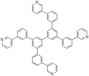 CAS 登录号：1009033-94-6, 3,5,3',5'-四(3-吡啶-3-基苯基)[1,1']联苯