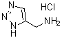 structure of CAS# 1009101-70-5, 1H-1,2,3-Triazole-5-methanamine hydrochloride (1:1)