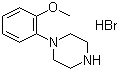 CAS 登录号：100939-96-6, 1-(2-甲氧基苯基)哌嗪氢溴酸盐