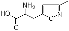 CAS 登录号：100959-34-0, 3-(3-甲基-5-异恶唑基)丙氨酸