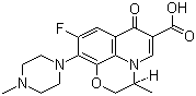 structure of CAS# 100986-85-4, Levofloxacin