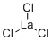 Lanthanum(III) chloride molecular structure (CAS 10099-58-8)