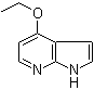 structure of CAS# 1011711-57-1, 4-乙氧基-1H-吡咯并[2,3-b]吡啶