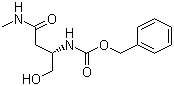 structure of CAS# 1012059-95-8, [(R)-1-羟基-4-(甲基氨基)-4-氧代丁-2-基]氨基甲酸苄酯