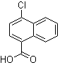 structure of CAS# 1013-04-3, 4-Chloro-1-naphthalenecarboxylic acid