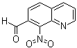 structure of CAS# 101327-87-1, 8-Nitroquinoline-7-carboxaldehyde