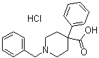 CAS 登录号：1013330-27-2, 4-苯基-1-苄基-4-哌啶羧酸盐酸盐