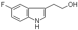 structure of CAS# 101349-12-6, 5-Fluorotryptophol