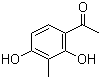 structure of CAS# 10139-84-1, 1-(2,4-二羟基-3-甲基苯基)乙酮