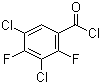 structure of CAS# 101513-72-8, 3,5-二氯-2,4-二氟苯甲酰氯