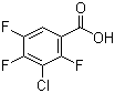 structure of CAS# 101513-77-3, 2,4,5-三氟-3-氯苯甲酸