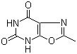 CAS 登录号：1015697-99-0, 2-甲基恶唑并[5,4-d]嘧啶-5,7(4H,6H)-二酮