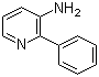 structure of CAS# 101601-80-3, 3-Amino-2-phenylpyridine