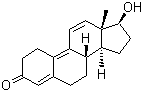 structure of CAS# 10161-33-8, Trenbolone