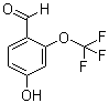 structure of CAS# 1017083-37-2, 4-羟基-2-(三氟甲氧基)苯甲醛
