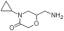 CAS # 1017215-55-2, 6-(Aminomethyl)-4-cyclopropyl-3-morpholinone