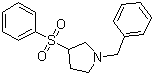 structure of CAS# 101767-83-3, 1-苄基-3-苯磺酰基吡咯烷