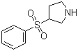 structure of CAS# 101769-04-4, 3-(Phenylsulfonyl)pyrrolidine