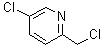 structure of CAS# 10177-24-9, 5-Chloro-2-(chloromethyl)pyridine