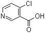 structure of CAS# 10177-29-4, 4-Chloronicotinic acid