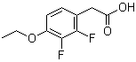 CAS # 1017779-62-2, 4-Ethoxy-2,3-difluorophenylacetic acid, 4-Ethoxy-2,3-difluorobenzeneacetic acid