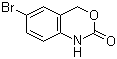 structure of CAS# 1017783-09-3, 6-溴-1,4-二氢-2H-3,1-苯并恶嗪-2-酮