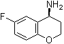 structure of CAS# 1018978-85-2, (4S)-6-氟-3,4-二氢-2H-1-苯并吡喃-4-胺