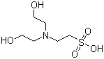 structure of CAS# 10191-18-1, N,N-双(2-羟乙基)-2-氨基乙磺酸