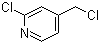 structure of CAS# 101990-73-2, 2-氯-4-(氯甲基)吡啶