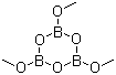 structure of CAS# 102-24-9, Trimethoxyboroxine