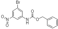 structure of CAS# 1020252-75-8, N-(3-溴-5-硝基苯基)氨基甲酸苄酯