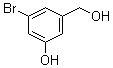structure of CAS# 1020336-51-9, 3-Bromo-5-hydroxybenzenemethanol