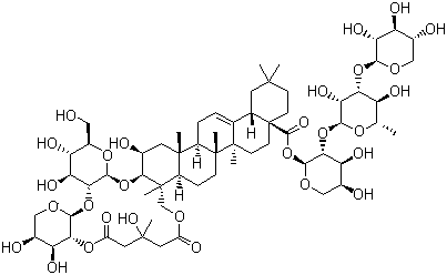 structure of CAS# 102040-03-9, 土贝母皂甙甲