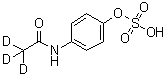 CAS # 1020718-78-8, N-[4-(Sulfooxy)phenyl]acetamide-2,2,2-d<sub>3</sub>