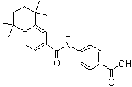 structure of CAS# 102121-60-8, 4-[(5,6,7,8-四氢-5,5,8,8-四甲基-2-萘基)甲酰氨基]苯甲酸