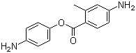 CAS 登录号：1021396-69-9, 4-氨基-2-甲基苯甲酸 4-氨基苯酯