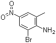 structure of CAS# 102170-56-9, 2-Bromo-6-methyl-4-nitroaniline