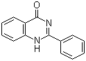CAS # 1022-45-3, 2-Phenyl-3H-quinazolin-4-one, 2-Phenyl-4(3H)-quinazolinone, 2-Phenyl-4-quinazolinone, 2-Phenyl-4-quinazolone, 2-Phenylquinazolin-4-ol, NSC 131274, NSC 400966